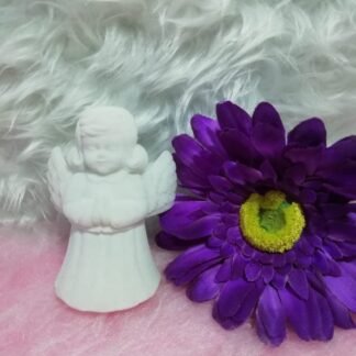 ESTUCHE ÁNGEL BLANCO PARA ANILLOS O ARETES ID 2024