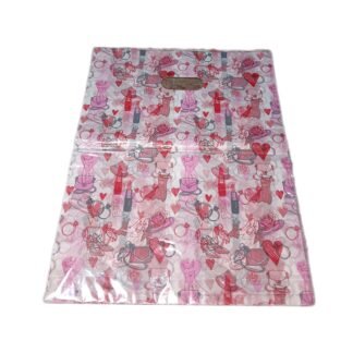 PAQ BOLSA GRANDE DECORADA CORAZONES ID: 29811