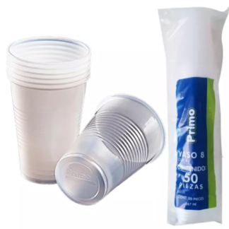 VASO DE PLASTICO NO. 8 PRIMO