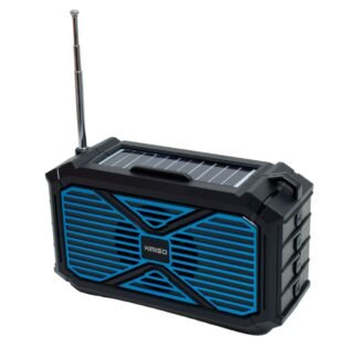 BOCINA BLUETOOTH PORTÁTIL CON PANEL SOLAR COLORES VARIOS ID 28012