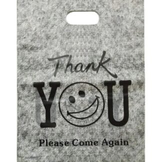 PAQ BOLSA DECORADA PLASTICO NEGRA ID: 29846