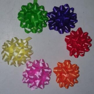 MOÑO DECORATIVO ELEGANTE PARA REGALO 1 PZA