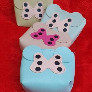 MONEDERO VINIPIEL MOÑO COLORES MIXTOS 1 PZA