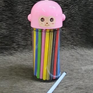 1 BOTE CHANGUITO CON 48 PLUMONES DE COLORES ID 21833