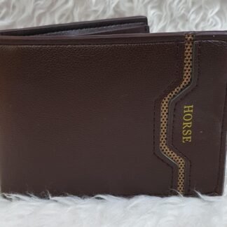 CARTERA DE PIEL PARA CABALLERO Y1-30 CAFE OSCURO 1 PZA