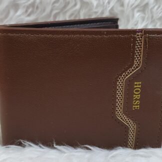 CARTERA DE PIEL PARA CABALLERO Y1-30 CAFE CLARO 1 PZA