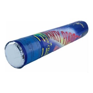 BAZUCA SORPRESA DE CONFETI METALICO IDEAL PARA FIESTAS 1 PZA