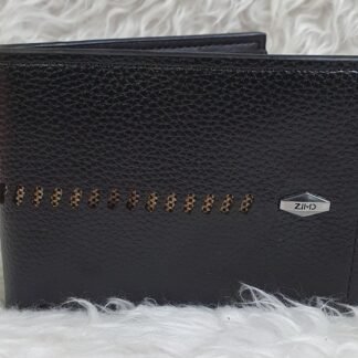 CARTERA DE PIEL PARA CABALLERO Y1-20 NEGRO 1 PZA