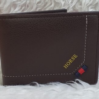 CARTERA DE PIEL PARA CABALLERO Y1-21 CAFE OSCURO 1 PZA