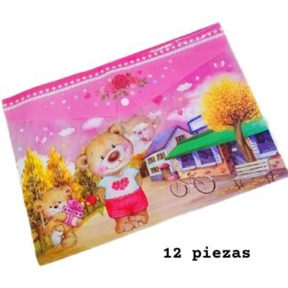 FOLDER DE PLÁSTICO TAMAÑO OFICIO CON BROCHE ID: 24207