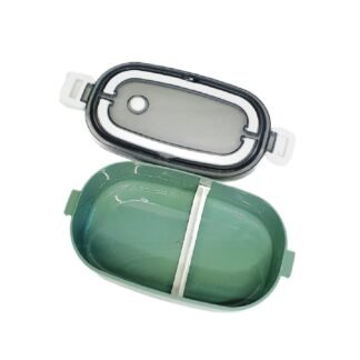 CAJA/LONCHERA DE ALMUERZO CON SEPARADOR 1PZ ID 24509