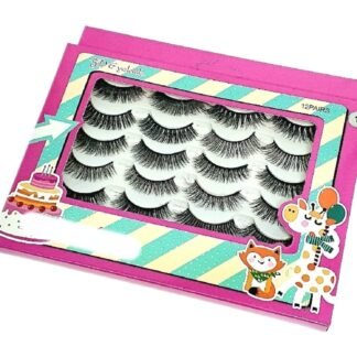 12 PARES DE PESTAÑAS DISTINTAS 5D ID 24984