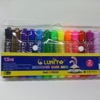 MARCADOR BASE AGUA 12+2 LUNITA ID: 27012