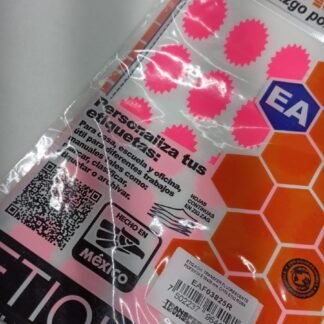 PAQUETE DE ETIQUETAS ROSAS ADHESIVAS PARA PRECIO ID: 27338