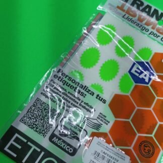 PAQUETE DE ETIQUETAS VERDES ADHESIVAS PARA PRECIO ID: 27335