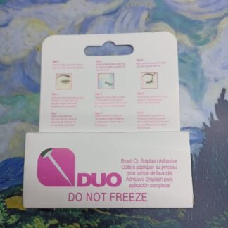 PEGAMENTO DE PESTAÑAS LIQUIDO EN PINCEL NEGRO DUO ID: 28977