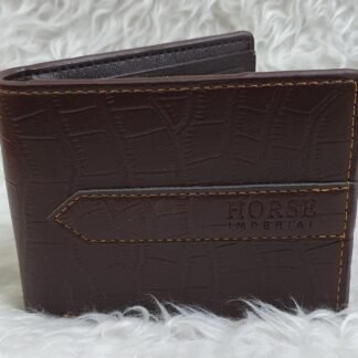 CARTERA DE PIEL PARA CABALLERO Y1-15 CAFE CLARO 1 PZA