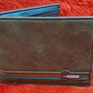 CARTERA DE PIEL PARA CABALLERO Y1-7 CAFE OBSCURO 1 PZA