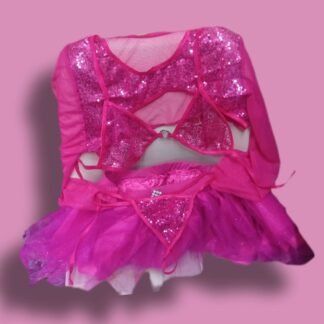 CONJUNTO DE LENCERÍA ROSA
