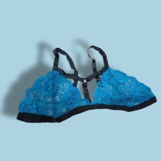 BRALETTE LIGERO AZUL-NEGRO