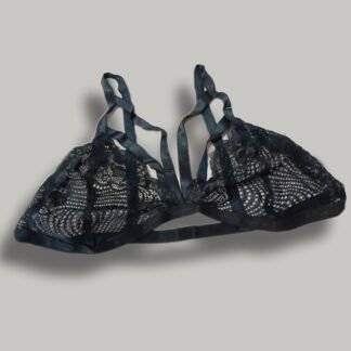 BRALETTE DE ENCAJE NEGRO