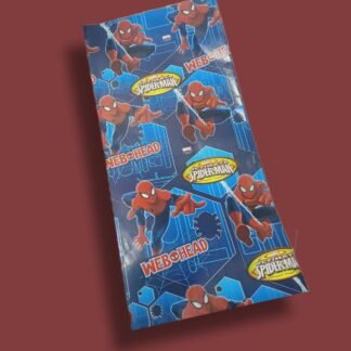 Papel De Envoltura Para Regalo Con Tematica De Marvel Spiderman 1 pza