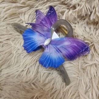 PINZA GDE PARA CABELLO MARIPOSA TELA