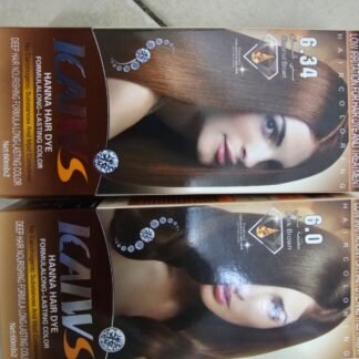 TINTE DE CABELLO SUAVE ICAIWS HANNA NUTRIENTE - COBERTURA DE CANAS VARIOS TONOS 1 PZA