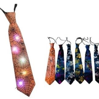 CORBATA DIA DE MUERTOS CON LUZ