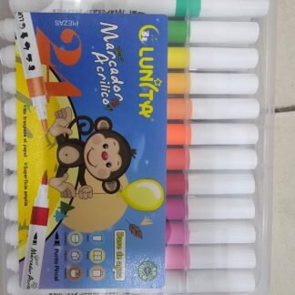 PLUMONES ACRILICOS 24 PZS