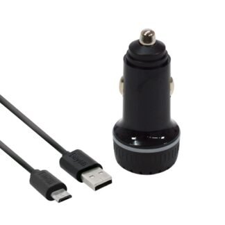 CARGADOR PARA CARRO CON CABLE TIPO C