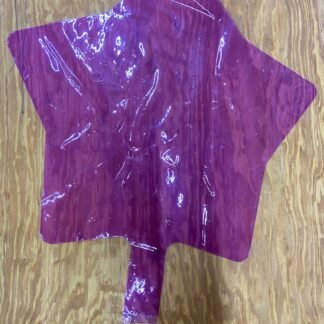 GLOBO BURBUJA ESTRELLA MORADO IDEAL PARA FIESTAS 1 PZA