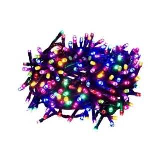 SERIE DE 300 FOCOS LUZ LED MULTICOLOR APROX 15 METROS