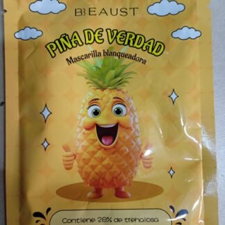MASCARILLA FACIAL PIÑA REVITALIZANTE CON VITAMINA C
