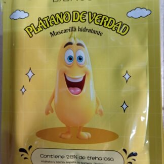 MASCARILLA FACIAL DE PLATANO NUTRITIVA Y SUAVIZANTE PIEL SECA