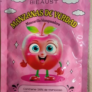 MASCARILLA FACIAL DE MANZANA - RENOVACION, BRILLO Y EFECTO ANTIEDAD