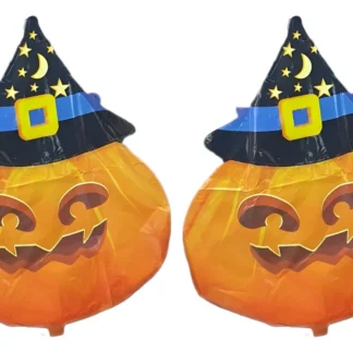 GLOBO CALABAZA CON SOMBRERO ID 23839