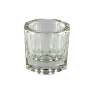 GODETE DE VIDRIO VASITO PARA MONOMERO DE UÑAS