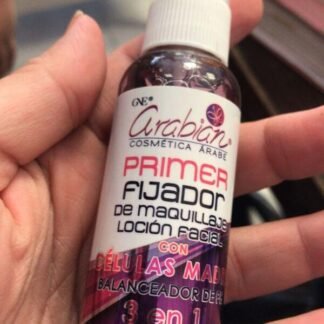 PRIMER FIJADOR DE MAQUILLAJE LOCION FACIAL 3 EN 1: FIJA, HIDRATA, MATIFICA