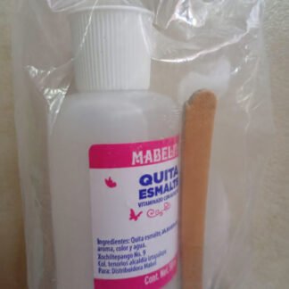 KIT QUITA ESMALTE DE UÑAS CON LIMA Y ALGODON