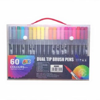 PACK 60 PZS MARCADORES DUAL TIP DOBLE PUNTA