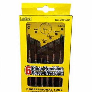 PACK 6 PZS DE HERRAMIENTAS DE PRECISION PROFESIONAL