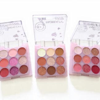 SET DE MAQUILLAJE MINI FAVORBEAUTY 4 EN 1- SOMBRAS, ILUMINADOR, POLVO Y ESPEJO INTEGRADO