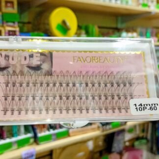 GRUPO DE 60 PESTAÑAS FAVORBEAUTY INDIVIDUALES