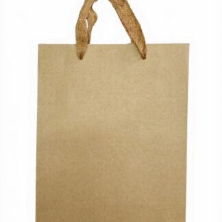 BOLSA DE REGALO CHICA VERTICAL KRAFT 19*24*8CM
