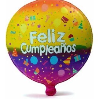 GLOBO MIXTO FELIZ CUMPLEAÑOS