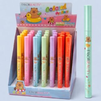 DELINEADOR DE OJOS CAPIBARA KAWAII - TONOS COLORIDOS/PASTEL