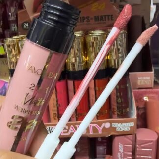 LABIAL LIQUIDO 2 EN 1 FAVORBEAUTY MATTE WATERPROOF INDELEBLE 24H