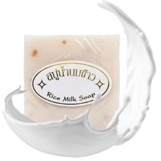 JABON SUAVE Y HIDRATANTE DE LECHE CON ARROZ TAILANDES