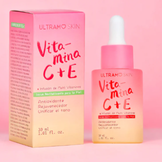 SERUM REVITALIZANTE PARA LA PIEN CON VITAMINA C Y E ULTRAMO